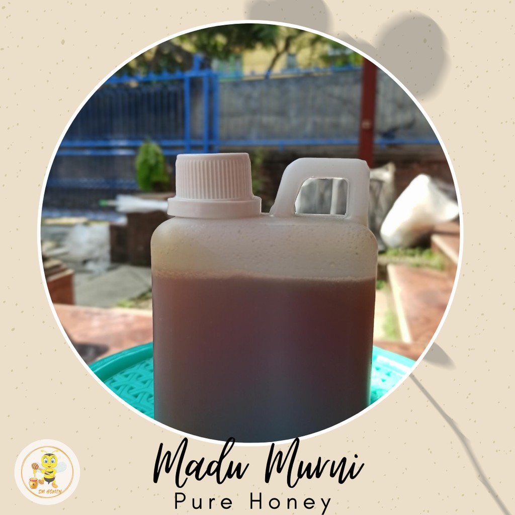 

[500ml] Madu Murni Pure Honey Madu Hutan Madu Asli Hutan Blora