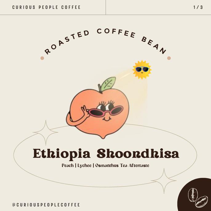 

BIJI KOPI MANUAL BREW ARABIKA - ETHIOPIA SHOONDHISA NATURAL - 1 KG FBFG63546