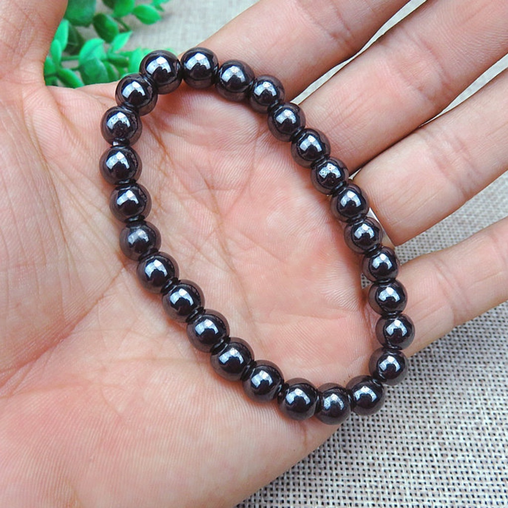 Hu Hu Hu Hu Hu Alat Bantu Pasang Kacamata♡ Gelang Tali Elastis Dengan Manik-Manik Batu Magnet Untuk Unisex