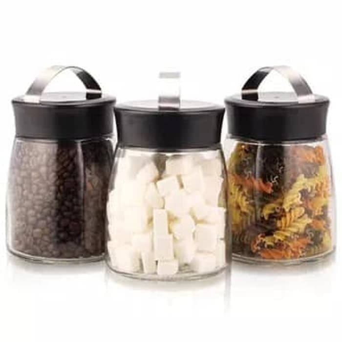 OXONE TOPLES KEDAP / 3PCS STORAGE JAR (OX-303B)