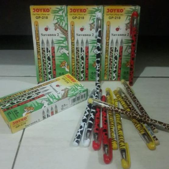 

Pulpen Gel Joyko Savanna 2( GP-218 ) Hitam