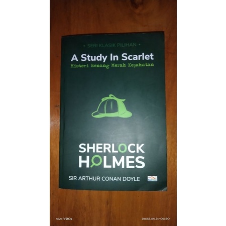 Novel Sherlock Holmes: A Study In Scarlet