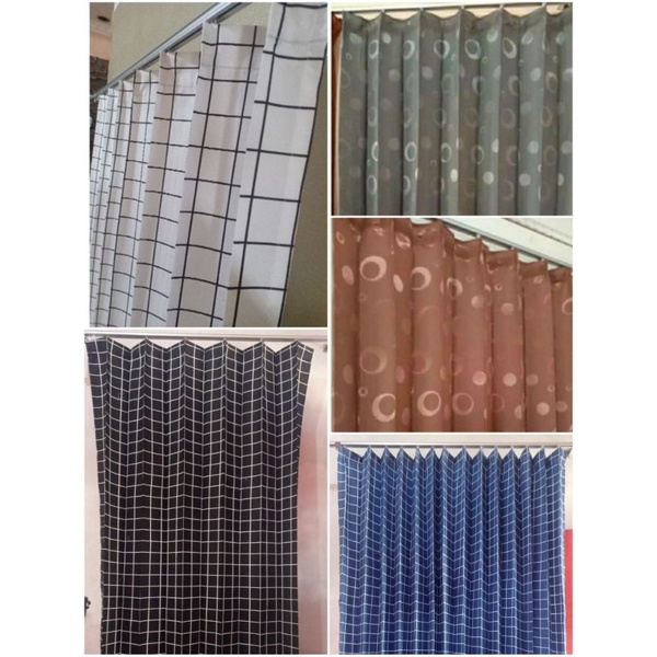 gorden plisket biasa gorden murah gorden pintu jendela