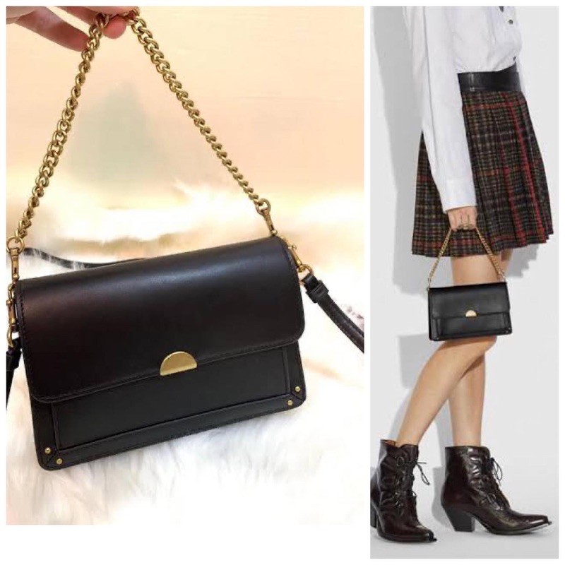 tas coach original - coach dreamer crossbody black