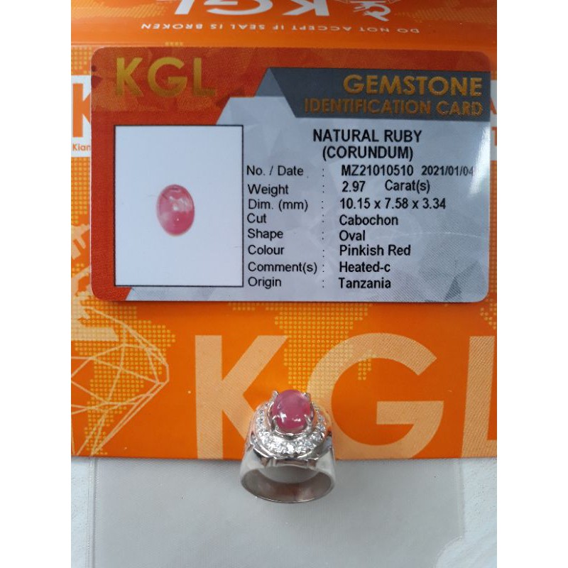 Natural Ruby Tanzania