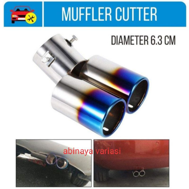 Muffler Ujung Kenalpot Mobil Grand Avanza-Xenia-Veloz