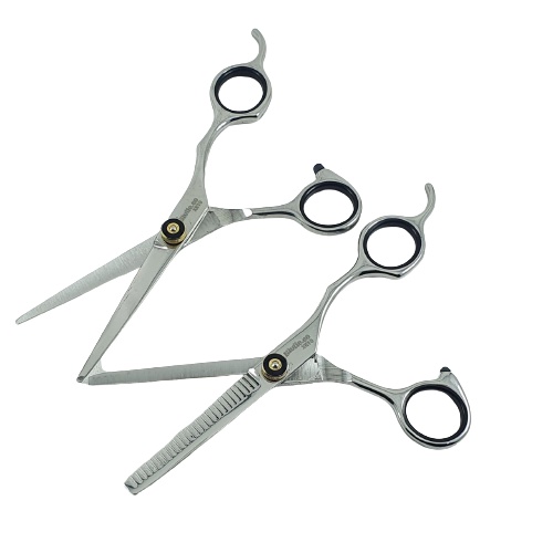 Gunting Rambut 1 Set Sasak Lurus Zig Zag Stainless Steel Biutte.co Sisir Grooming Trimming Salon Profesional Penipis Zik Zak Gerigi Flat