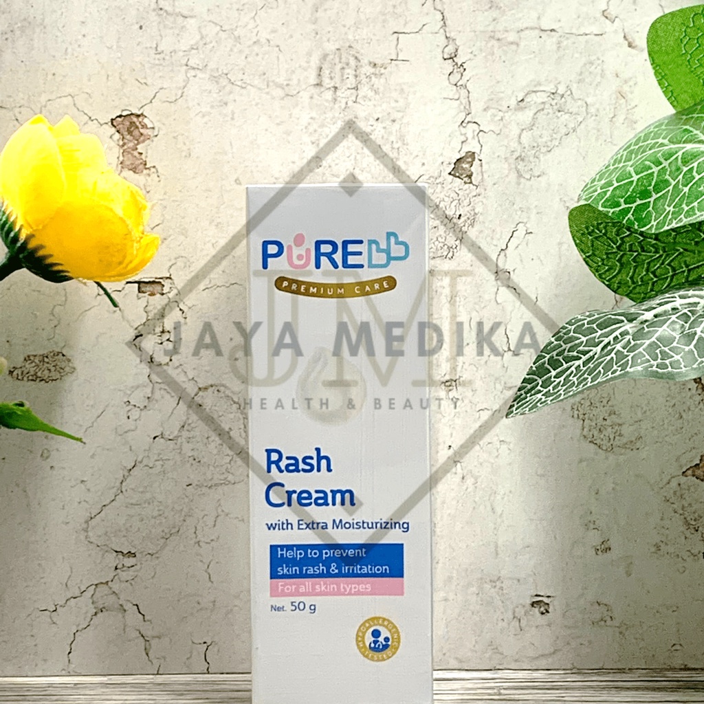 Pure Rash Cream 50 gr - Untuk Kulit Sensitif Bayi