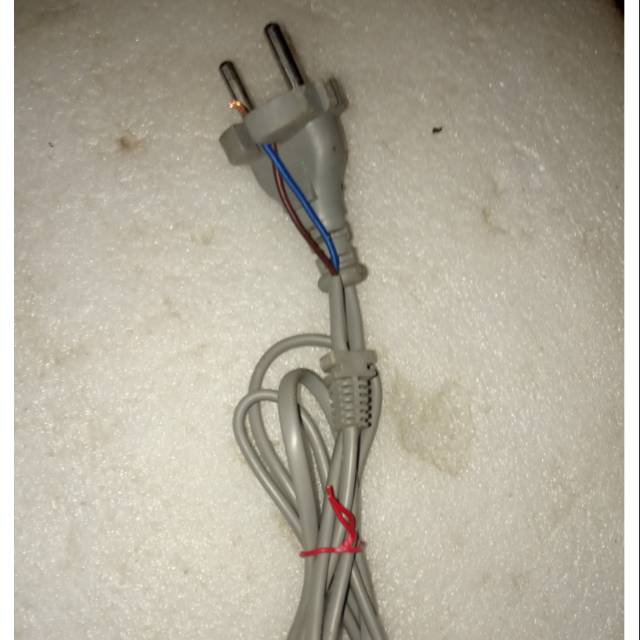Kabel Power - Kabel AC - Kabel Power Komputer Buntung 120cm isi 2 Serabut