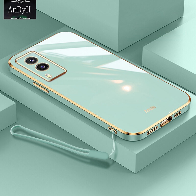 Andyh Soft case Hp Dengan Tali Untuk Vivo V21E / 5G