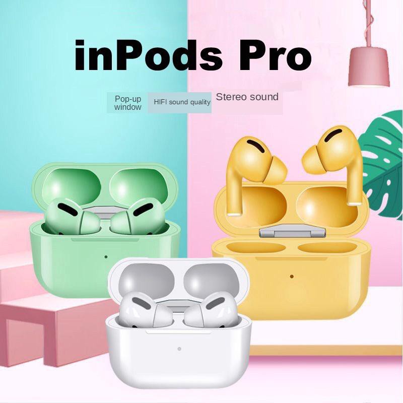 Inpods 13pro Macaron Earphone inpods airs pro Headphones Android Earpods Bluetooth Headset