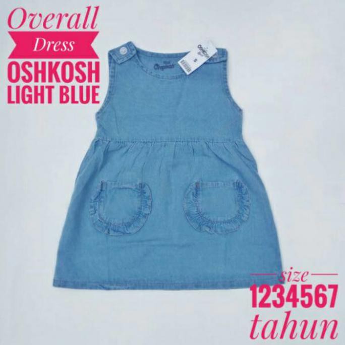 SALE - 1 2 3 4 5 TAHUN BAJU OVERALL DRESS JEANS ANAK PEREMPUAN OSHKOSH BGOSH BAJU MERMAID
