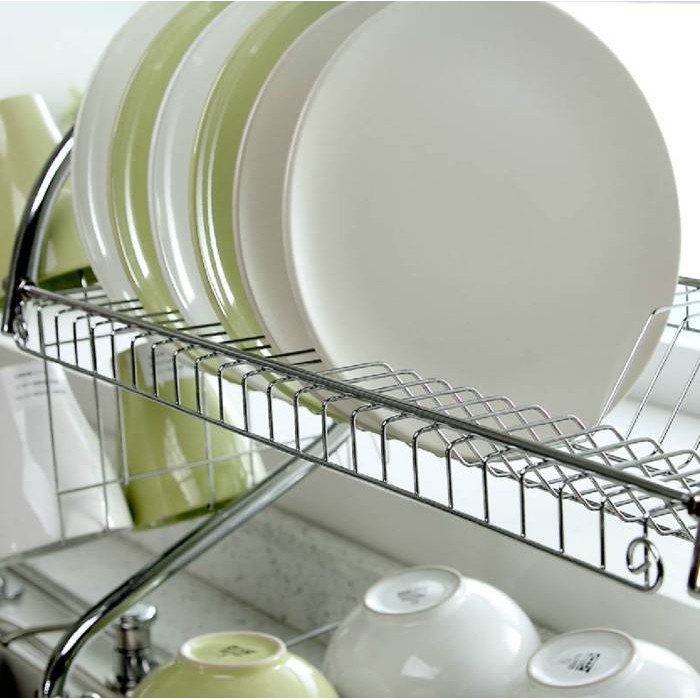 PREMIUM  Rak Piring mini Stainless