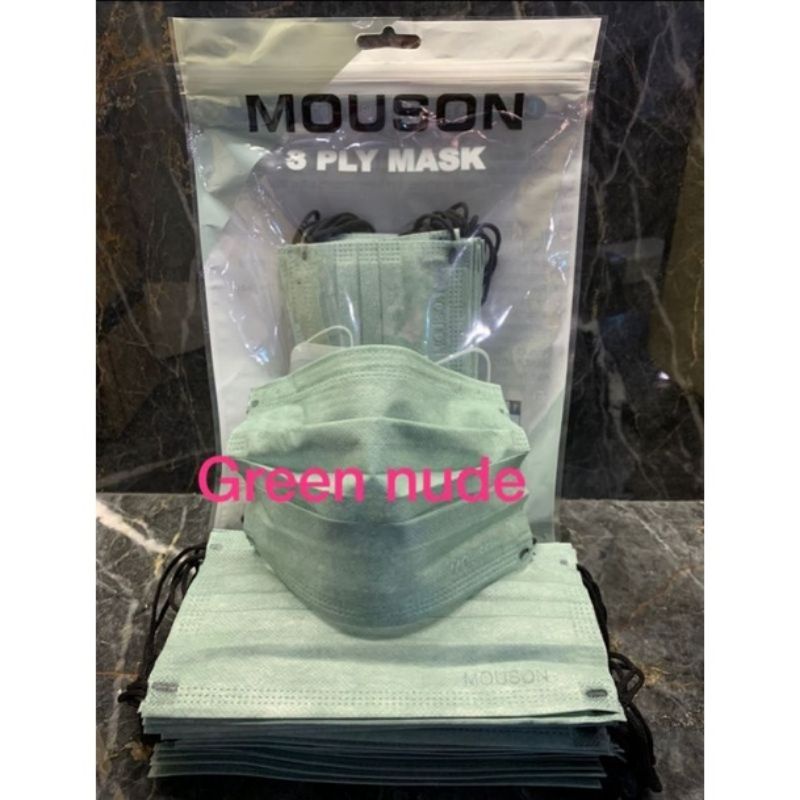 Prabu Acc Masker 3 Ply Mouson Warna Isi 50 Pc