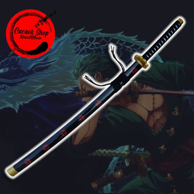 Pedang kayu cosplay anime shushui roronoa zoro