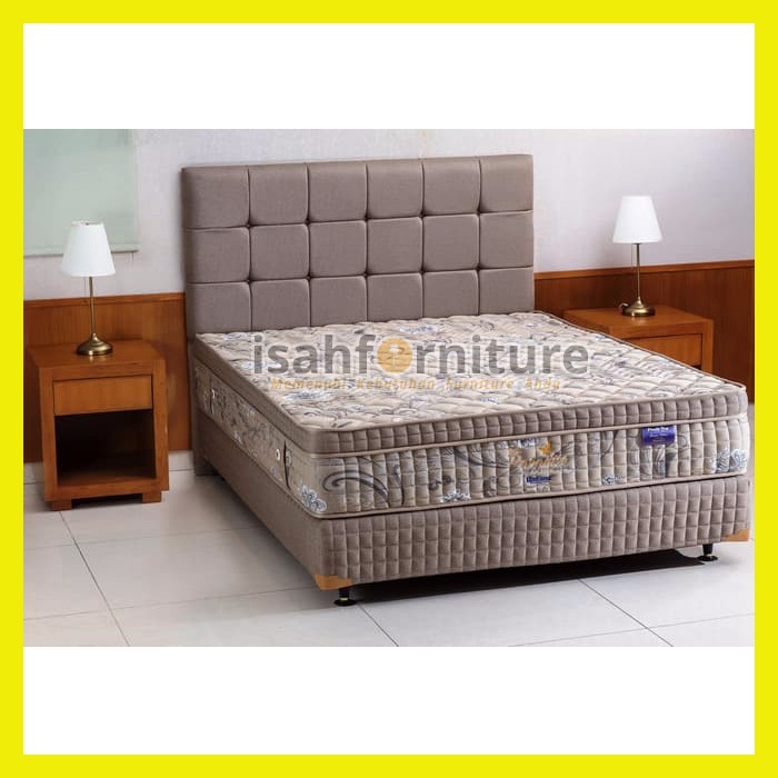 Kasur Springbed Set Uniland Paradise Plushtop Montana