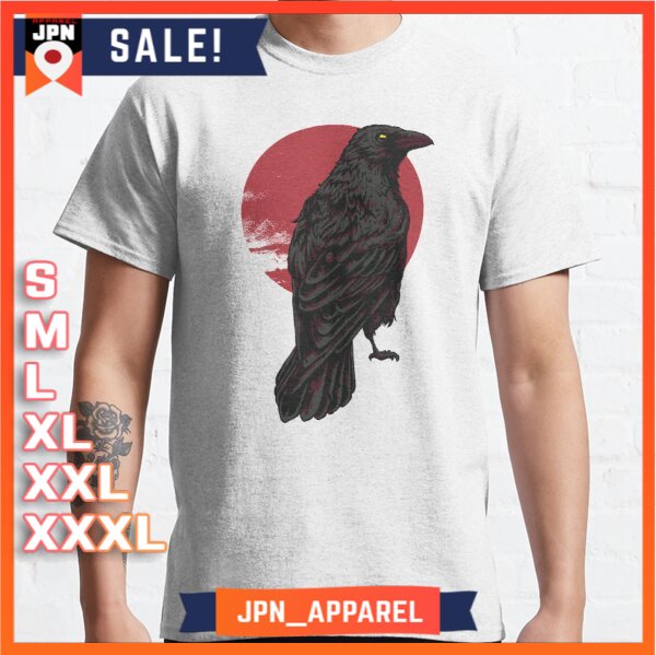 Kaos Baju The Black Crow T-Shirt Premium Cotton