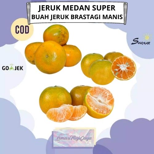 

JERUK MEDAN SUPER ( 500 - 1000 GRAM ) / BUAH JERUK BRASTAGI MANIS - JERUK MEDAN ASLI - JERUK - 1KG 500GR, SHENAR - LEMARIMAJUJAYA