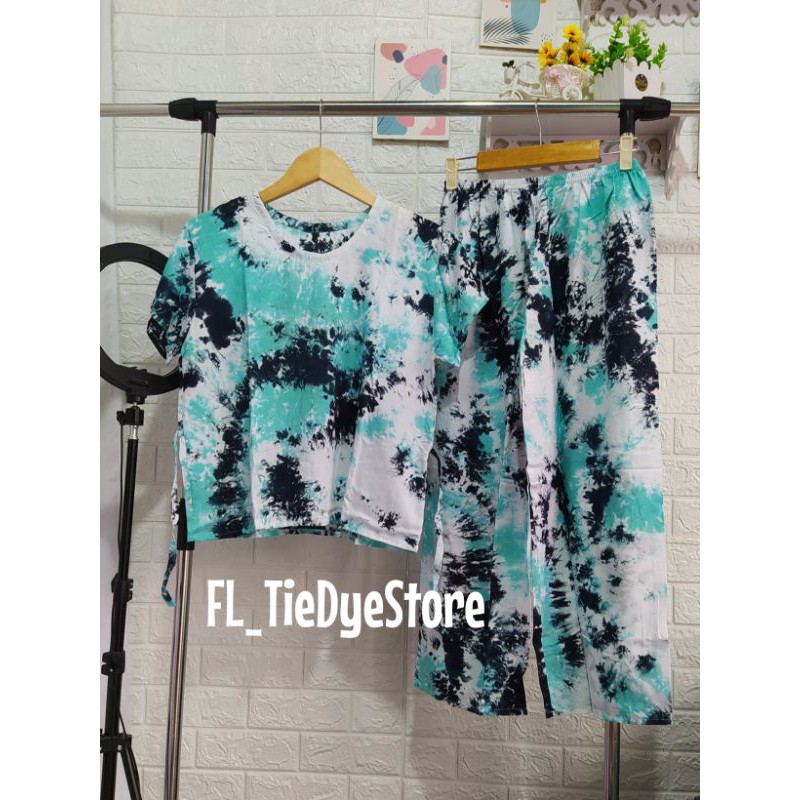 Babydoll Tiedye Fit to XL Celana panjang/Pendek