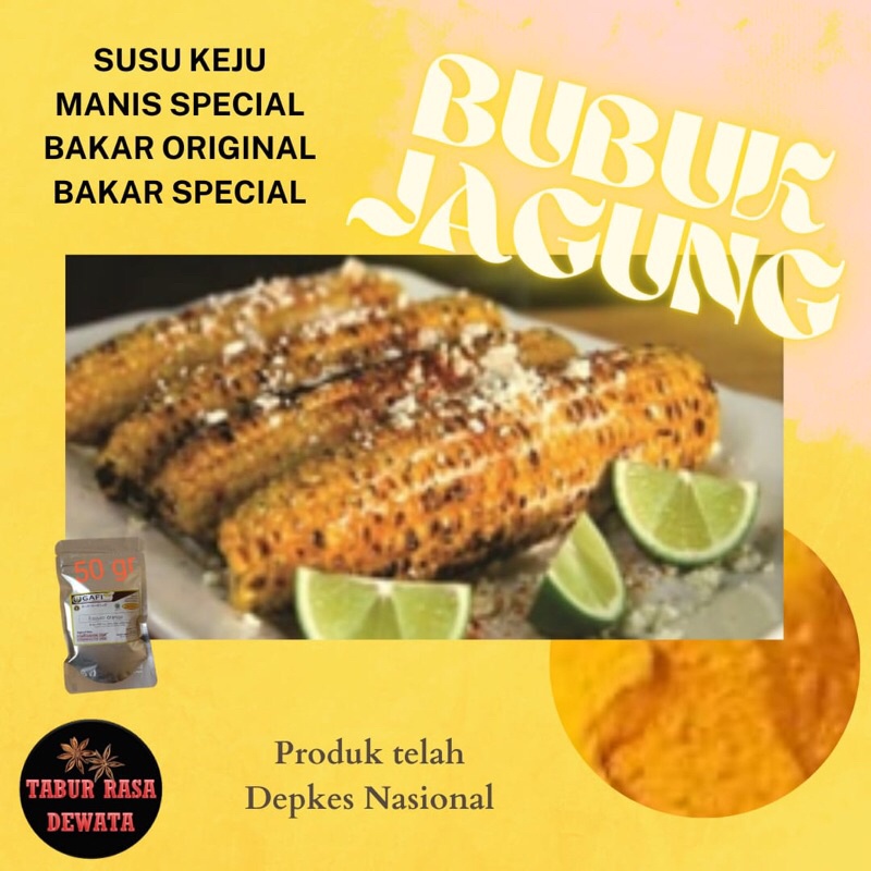 

BUBUK PERASA JAGUNG BUBUK TABUR JAGUNG BUBUK TAMBAHAN RASAJAGUNG SEASONING CORN POWDER BUBUK JAGUNG BAKAR JAGUNG BAKAR KUNING JAGUNG BAKAR PEDAS JAGUNG BAKAR SPECIAL JAGUNG SUSU KEJU JAGUNG MANIS SPECIAL BUBUK AGUNG LEZAT GURIH NIKMAT KEKINIAN