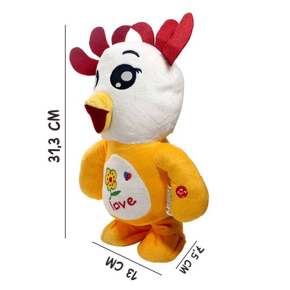 LIMITED EDITION BONEKA BESAR LOVELY CHICKEN BERGERAK BERSUARA BAGUS