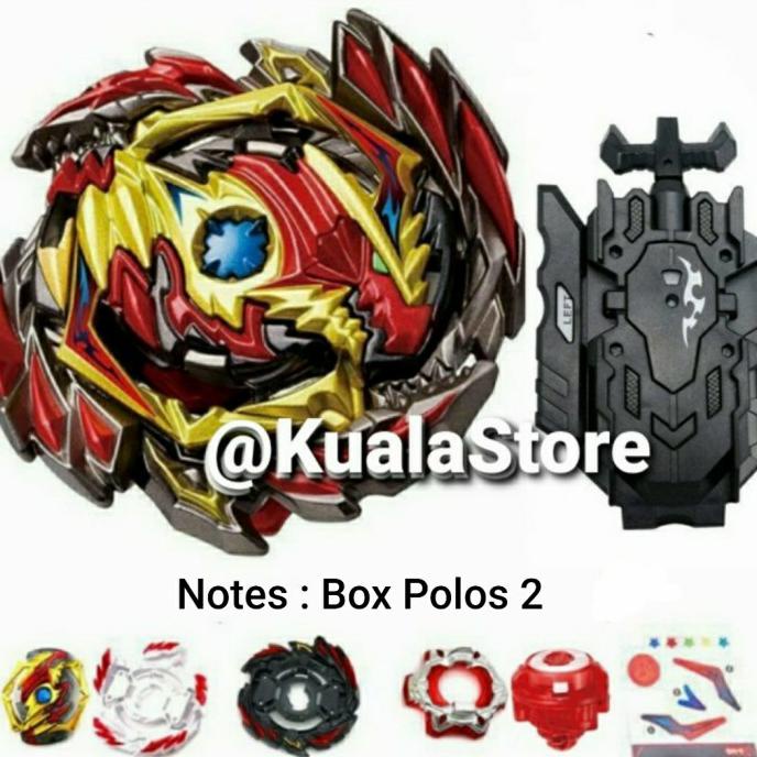Cuci Gudang Awal Tahun Beyblade Burst GT Venom Diablos B145 Mainan Gasing Anak - Box Polos 2 Diskon