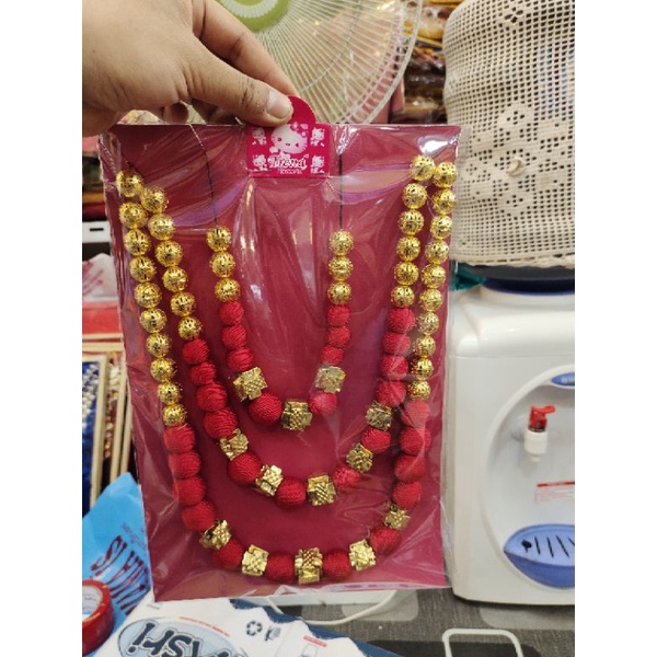 acesoris kalung koto gadang susun 3.