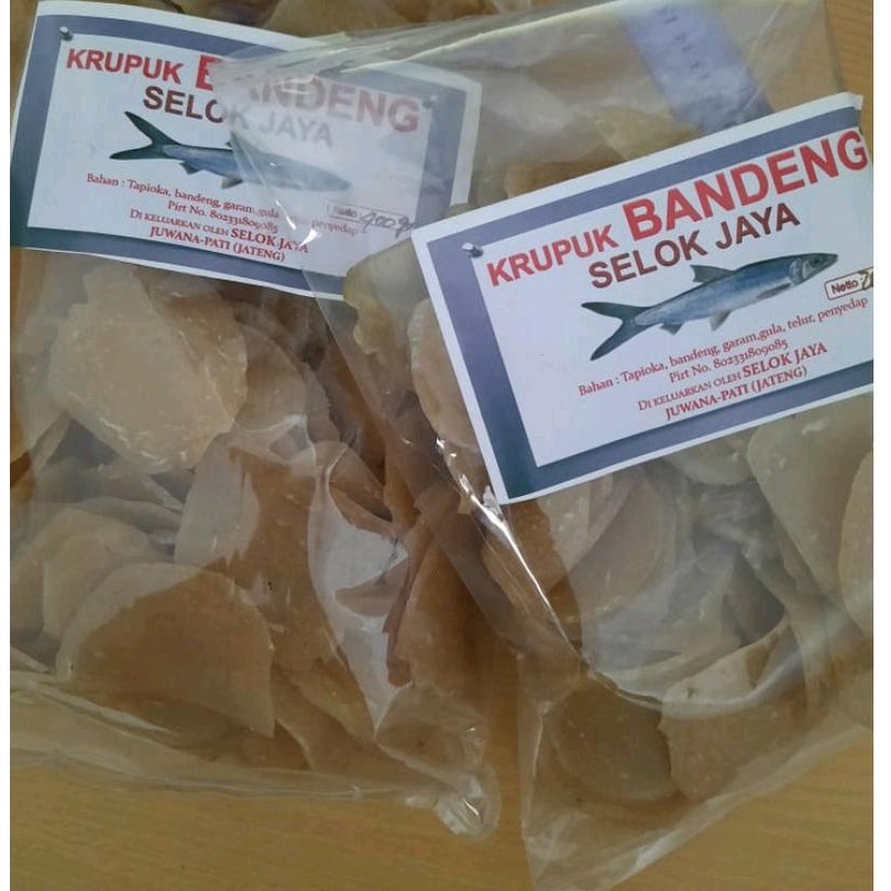 

KRUPUK BANDENG SELOK JAYA ASLI JUWANA PATI 200GR