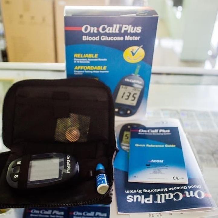 ☪ Refil Stik / Strip Gula Glucose On Call Plus Oncall Plus Kemasan Botol ◄