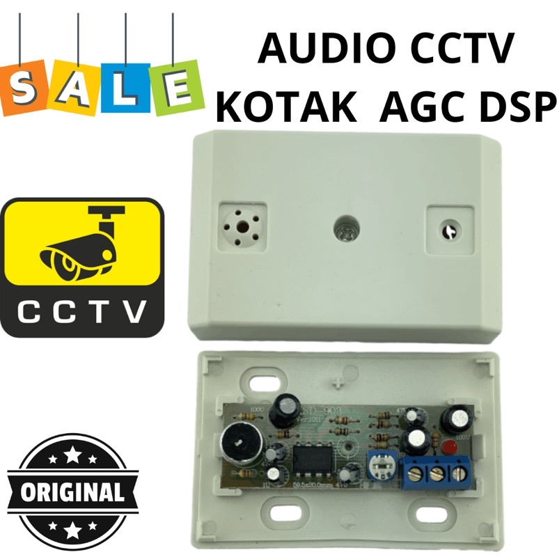 AUDIO MONITORING CCTV / MIC KAMERA CCTV KOTAK