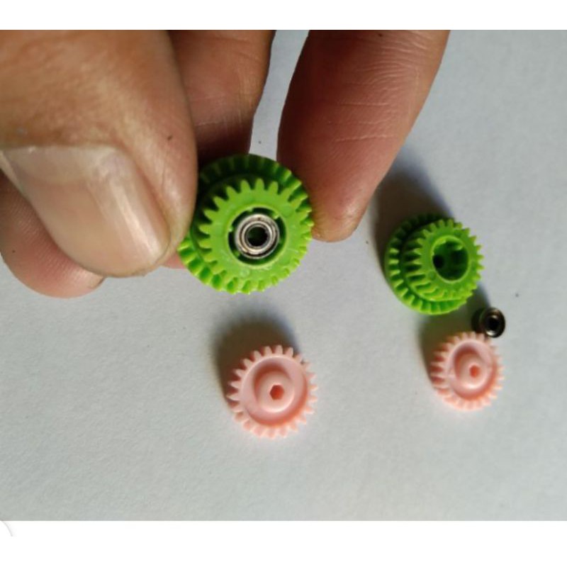 gear 2 set Aoda dinamo tengah bearing