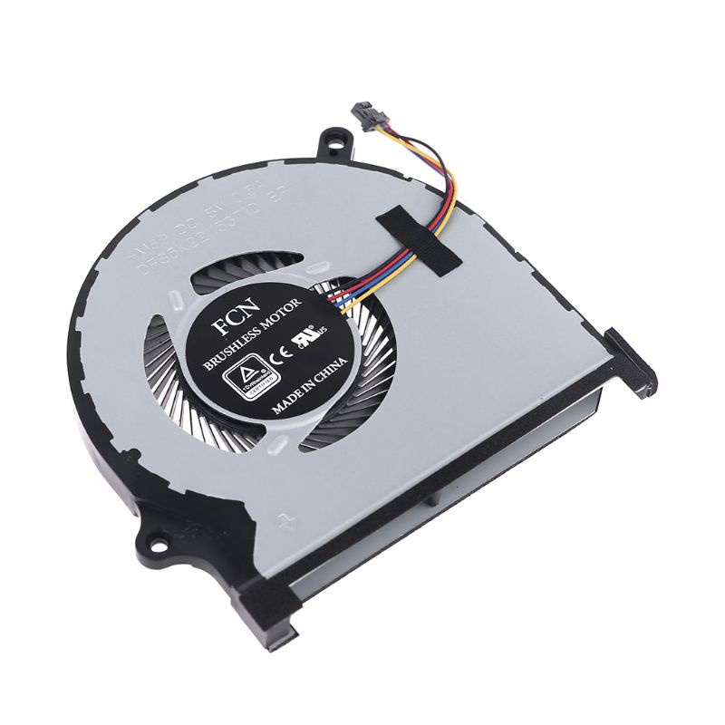 Bt CPU Cooling Fan Radiator Pengganti Dell 7590 7591 P83F Aksesoris Laptop Notebook Efisien Penghilang Panas