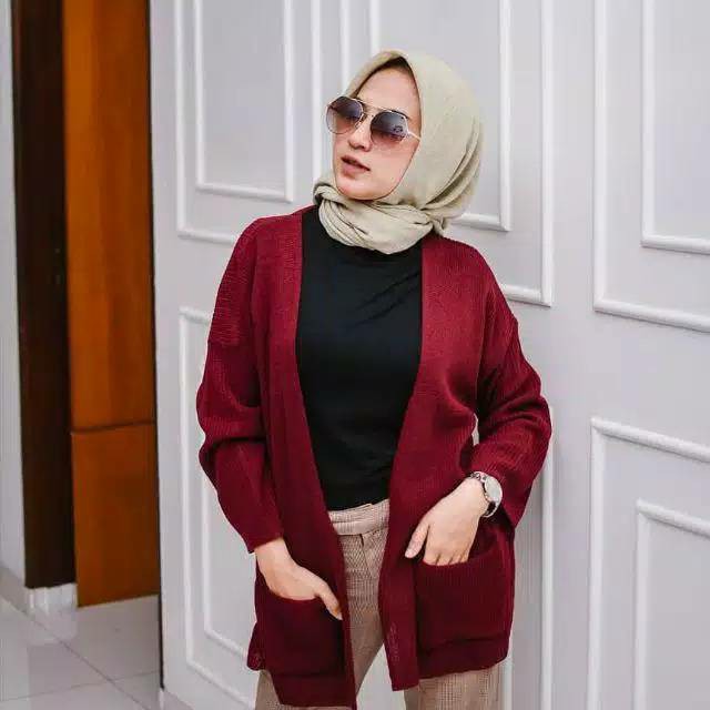 Loccy Cardy-Maroon