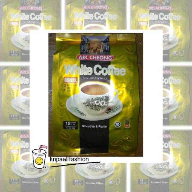 

Aik Cheong White Coffee 3in1 Original