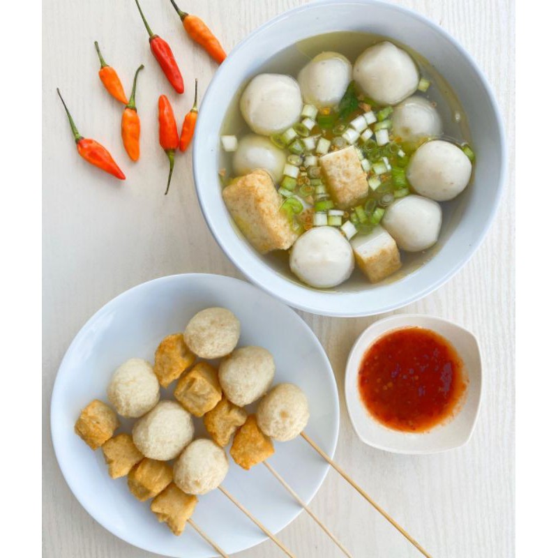 

Bakso Ikan Medium 25 pcs + kekian 10 pcs