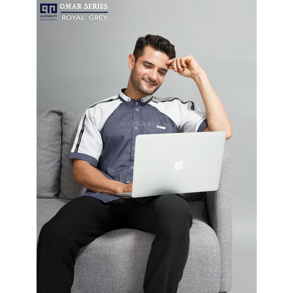 KOKO OMAR ROYAL GREY BY AHZARAYY