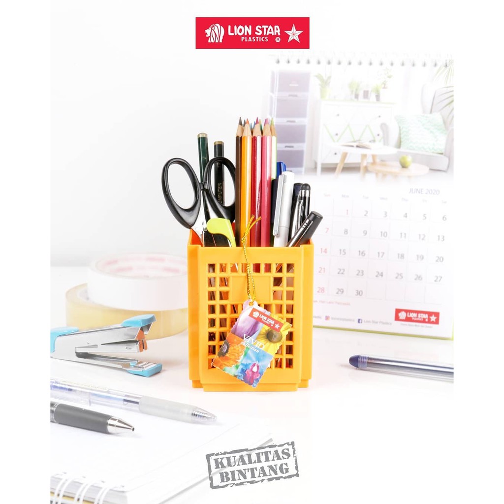 

PAKET 2PCS Tempat Sendok Garpu Lion Star Vivid Box T-19 Kotak Alat Tulis Pensil Pulpen Murah