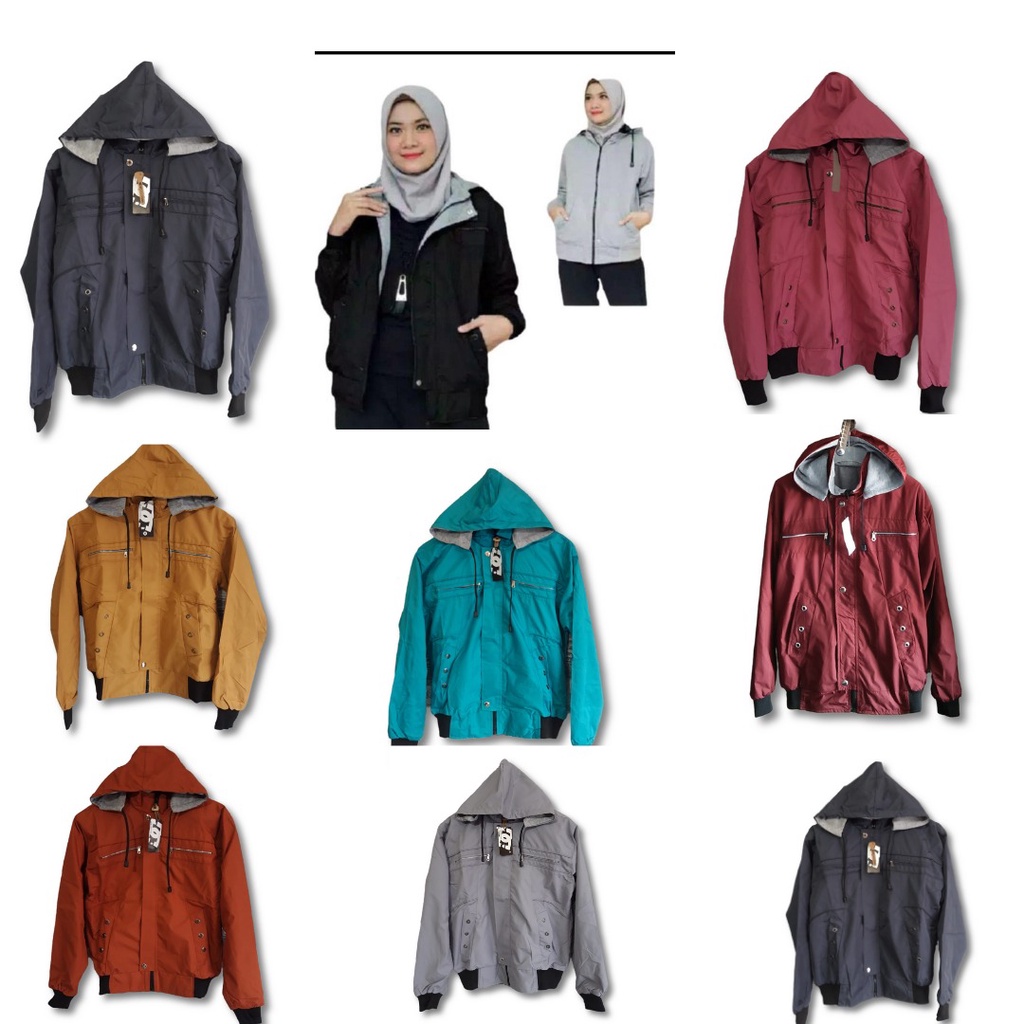 JAKET BOLAK BALIK WANITA - JAKET BB ONLY