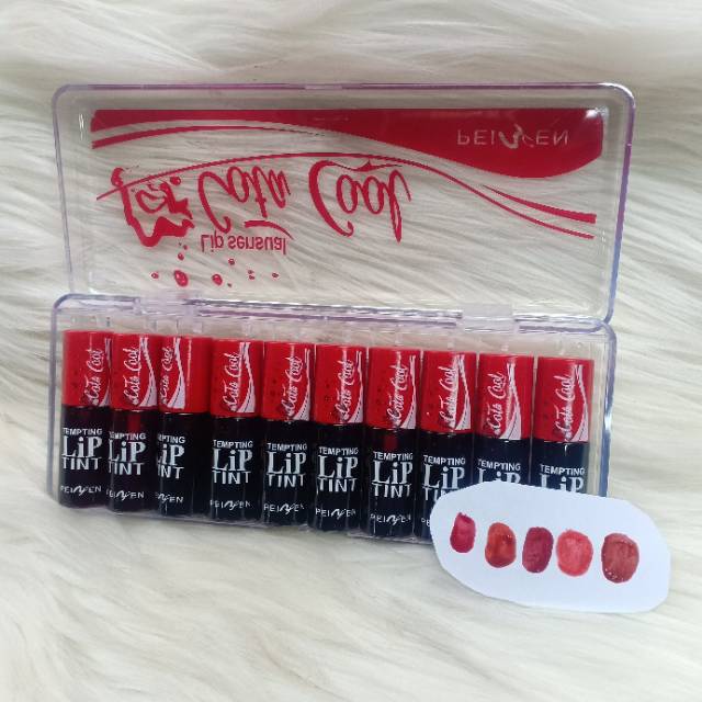 TERBARU / LIP TINT COCA COLAWATER ISI. 10