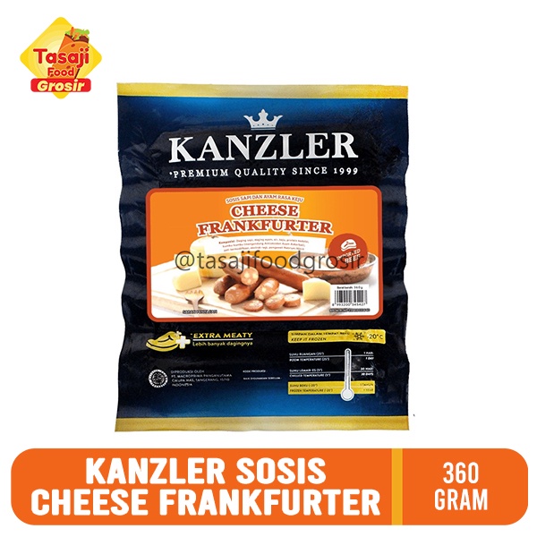 

Kanzler Sosis Cheese Frankfurter - 360 Gram