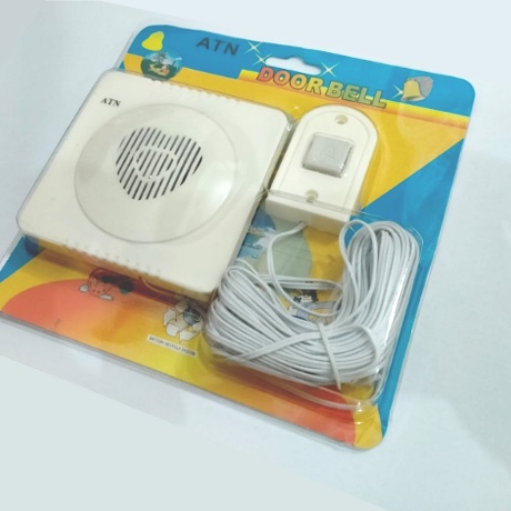 Bel Rumah Pintu Kantor Ruko Apartement Bell 12 Musik Kabel 15M Love ATN