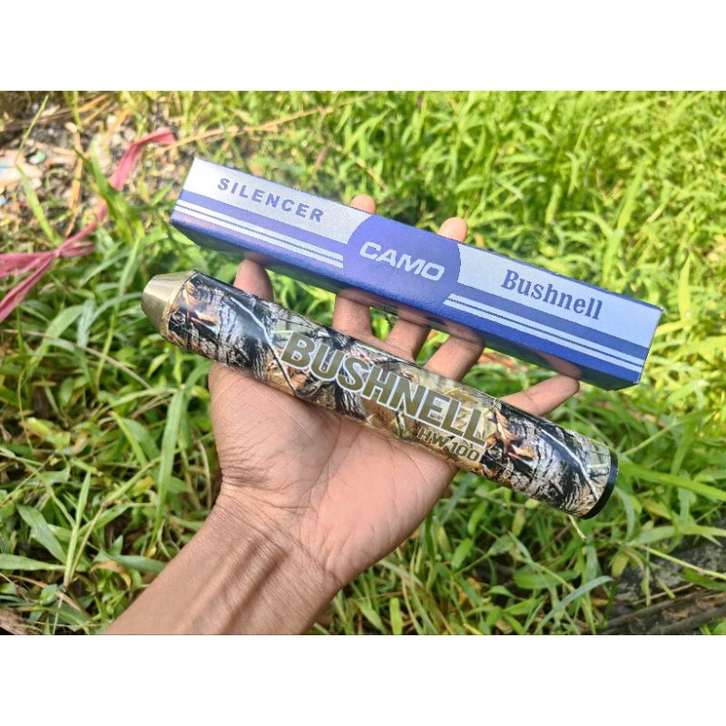 Peredam Bushnell hw100 camo senyap senapan