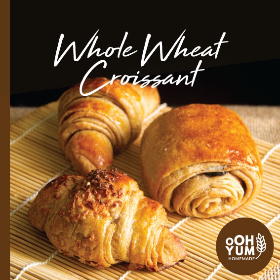 

[100% Whole Wheat] oOH Yum Mixed Croissant | Croissant Gandum Varian Campur