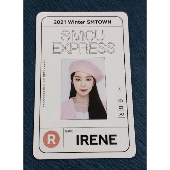(WTS/WTT) Red Velvet Redvelvet - Official Irene Photocard (PC) SMCU Express SMTown Winter  Passcard