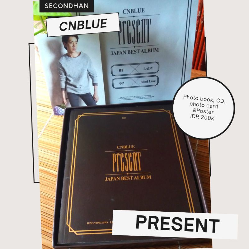 CNBLUE Japan best Album "PRESENT"