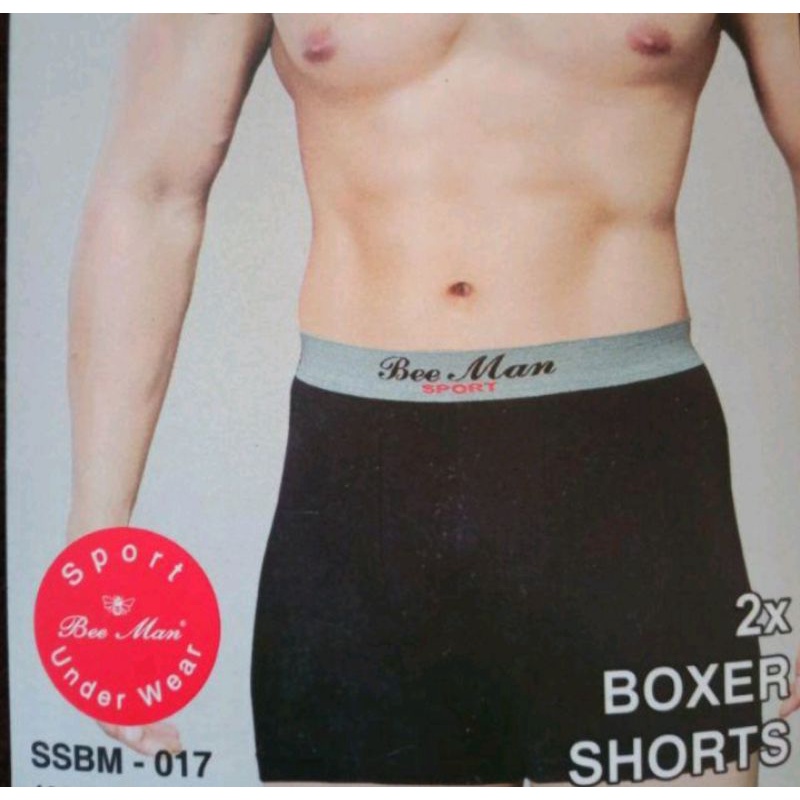 Celana Dalam Boxer BEE MAN 014 017 ISI 2PCS