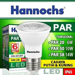 Hannochs LED PAR / Lampu Sorot PAR 20 6 Watt WW/CDL