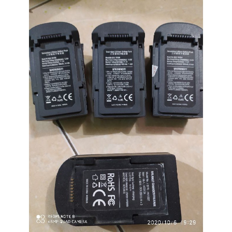 baterai jjrc x9 heron 3biji