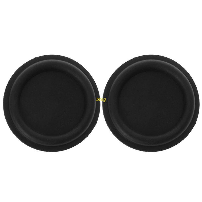 Btsg 2pcs Membran Diafragma Speaker Audio Bass 75 / 90 / 92 / 139mm Diy Untuk Home Theater