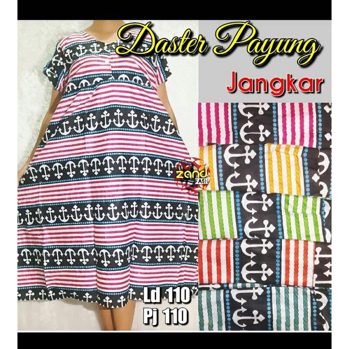 daster motif jangkar